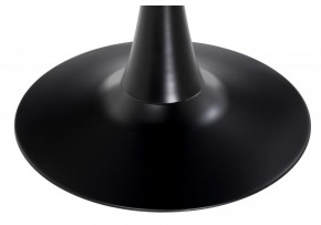 Стол стеклянный Tulip 90x74 black glass в Белоярском (ХМАО) - beloiarskii.ok-mebel.com | фото 3