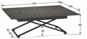 Стол-трансформер Андрэ Loft в Белоярском (ХМАО) - beloiarskii.ok-mebel.com | фото 9