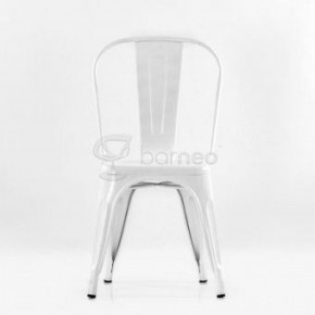 Стул Barneo N-240 Tolix (RAL9003 Белый) в Белоярском (ХМАО) - beloiarskii.ok-mebel.com | фото 2