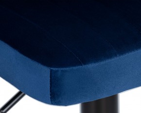Стул барный DOBRIN CHARLY BLACK, синий велюр (MJ9-117) в Белоярском (ХМАО) - beloiarskii.ok-mebel.com | фото 8
