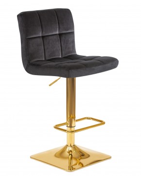 Стул барный DOBRIN GOLDIE, черный велюр (MJ9-101) в Белоярском (ХМАО) - beloiarskii.ok-mebel.com | фото 2