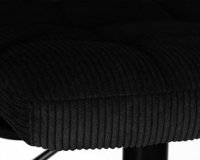 Стул барный DOBRIN KRUGER ARM BLACK, черный вельвет (LAR-E2041-52) в Белоярском (ХМАО) - beloiarskii.ok-mebel.com | фото 8