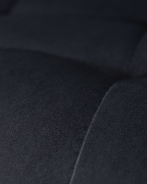 Стул обеденный DOBRIN CHILLY, Черный Holland 75, основание черное в Белоярском (ХМАО) - beloiarskii.ok-mebel.com | фото 2