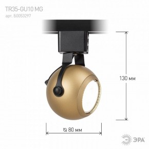 Светильник на штанге Эра  TR35-GU10 MG в Белоярском (ХМАО) - beloiarskii.ok-mebel.com | фото 7