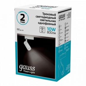 Светильник на штанге Gauss Track Light TR059 в Белоярском (ХМАО) - beloiarskii.ok-mebel.com | фото 4