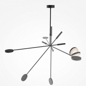 Светильник на штанге Maytoni Fad MOD070CL-L8B3K в Белоярском (ХМАО) - beloiarskii.ok-mebel.com | фото 2