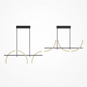 Светильник на штанге Maytoni Wabi MOD428PL-L20BK в Белоярском (ХМАО) - beloiarskii.ok-mebel.com | фото 3