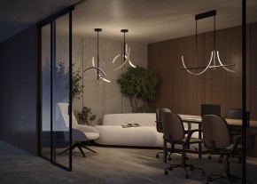 Светильник на штанге Maytoni Wabi MOD428PL-L20BK в Белоярском (ХМАО) - beloiarskii.ok-mebel.com | фото 5