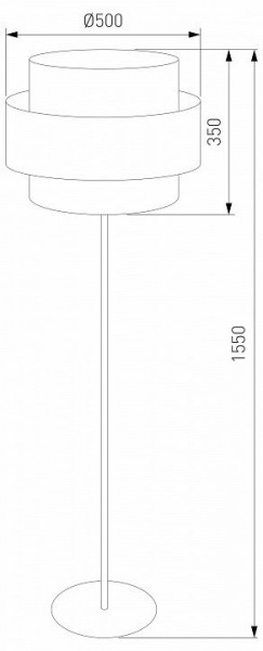Торшер TK Lighting Calisto 5405 Calisto в Белоярском (ХМАО) - beloiarskii.ok-mebel.com | фото 2