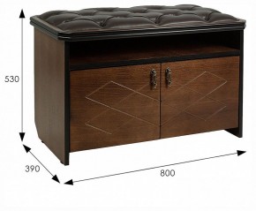 Тумба для обуви Патриция 2 в Белоярском (ХМАО) - beloiarskii.ok-mebel.com | фото 11