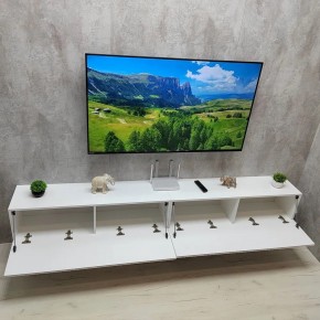 Тумба подвесная под ТВ LINES MTV4-MA 1150 Белый глянец (Белый-M 10.1.1) в Белоярском (ХМАО) - beloiarskii.ok-mebel.com | фото 12