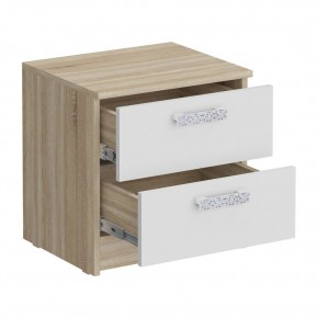 Тумба прикроватная 450 Салоу (2 ящика) в Белоярском (ХМАО) - beloiarskii.ok-mebel.com | фото 2