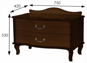 Тумбочка Джульетта Л в Белоярском (ХМАО) - beloiarskii.ok-mebel.com | фото 3