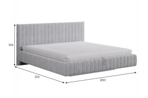 ТВИКС Кровать с ПМ 1800 в Белоярском (ХМАО) - beloiarskii.ok-mebel.com | фото 2