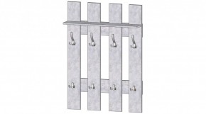 Вешалка 800 (цемент светлый) в Белоярском (ХМАО) - beloiarskii.ok-mebel.com | фото