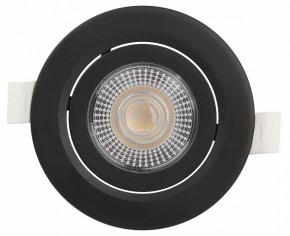 Встраиваемый светильник Эра  KL LED 25A-5 3K BK в Белоярском (ХМАО) - beloiarskii.ok-mebel.com | фото 3