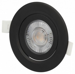 Встраиваемый светильник Эра  KL LED 25A-5 3K BK в Белоярском (ХМАО) - beloiarskii.ok-mebel.com | фото 5