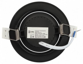 Встраиваемый светильник Эра  KL LED 25A-5 3K BK в Белоярском (ХМАО) - beloiarskii.ok-mebel.com | фото 6