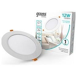 Встраиваемый светильник Gauss  9030420212 в Белоярском (ХМАО) - beloiarskii.ok-mebel.com | фото