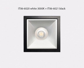 Встраиваемый светильник Italline IT06-6020 IT06-6020 white 3000K + IT06-6021 white в Белоярском (ХМАО) - beloiarskii.ok-mebel.com | фото 3