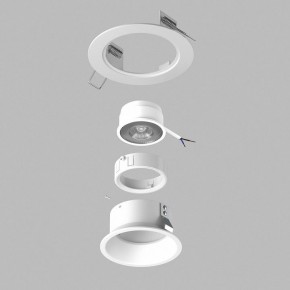 Встраиваемый светильник Lightstar Domino D61607BMOD в Белоярском (ХМАО) - beloiarskii.ok-mebel.com | фото 3