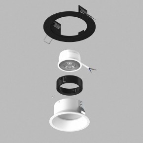 Встраиваемый светильник Lightstar Domino D61706BMOD в Белоярском (ХМАО) - beloiarskii.ok-mebel.com | фото 3
