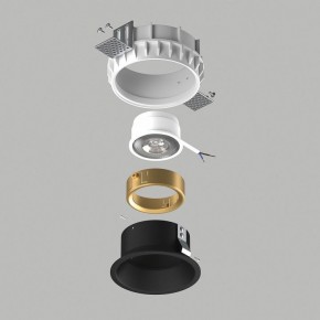 Встраиваемый светильник Lightstar Domino G214607GMOD в Белоярском (ХМАО) - beloiarskii.ok-mebel.com | фото