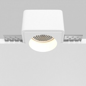 Встраиваемый светильник Maytoni Gyps Modern DL123-GU10-01-W в Белоярском (ХМАО) - beloiarskii.ok-mebel.com | фото 2