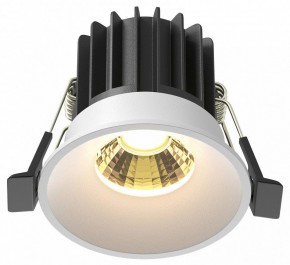 Встраиваемый светильник Maytoni Round DL058-7W2.7K-W в Белоярском (ХМАО) - beloiarskii.ok-mebel.com | фото 2