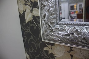Зеркало большое Тиффани Premium черная/серебро (ТФ/02(П) в Белоярском (ХМАО) - beloiarskii.ok-mebel.com | фото 3