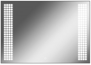 Зеркало Cosmo 100 black с подсветкой Sansa (SC1047Z) в Белоярском (ХМАО) - beloiarskii.ok-mebel.com | фото