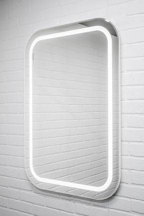 Зеркало Elis 100 white с подсветкой Sansa (SEe1045Z) в Белоярском (ХМАО) - beloiarskii.ok-mebel.com | фото 3