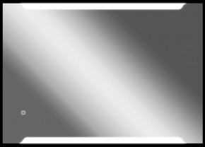 Зеркало Оттава 1000х700 с подсветкой Домино (GL7028Z) в Белоярском (ХМАО) - beloiarskii.ok-mebel.com | фото 2
